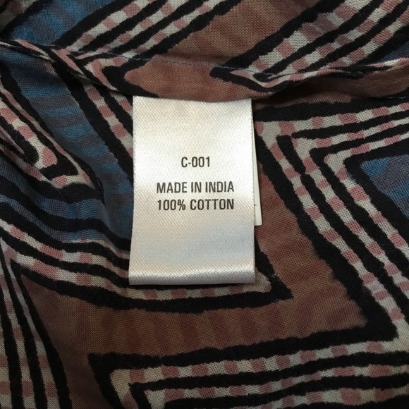 NWT Anokhi cotton coverup. - Picture 8 of 10